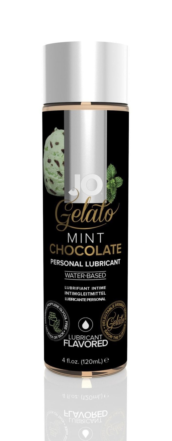 Змазка на водній основі System JO GELATO Mint Chocolate (120 мл) без цукру, парабенів і гліколю фото