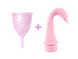 Менструальная чаша Femintimate Eve Cup размер S с переносным душем, диаметр 3,2см фото 2