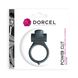 Ерекційне кільце Dorcel Power Clit Black V2 з вібрацією, з язичком зі щіточкою фото 2
