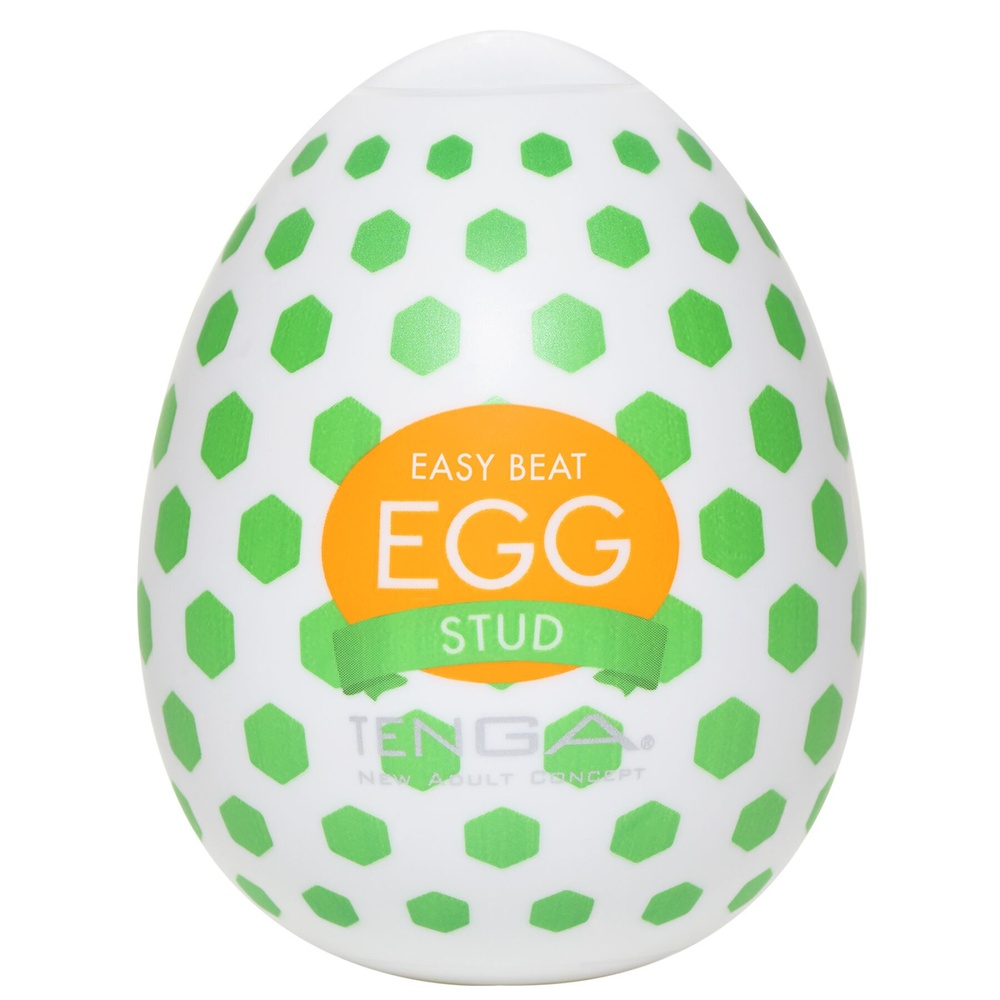 Мастурбатор-яйцо Tenga Egg Stud с шестиугольными выступами фото