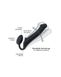 Безремневой страпон Strap-On-Me Black XL, полностью регулируемый, диаметр 4,5см фото 4