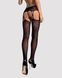 Obsessive Garter stockings S206 black S/M/L фото 2