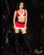 Новогодний эротический костюм "Секси Санта" M, юбка, топ фото 2