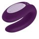 Смарт-вибратор для пар Satisfyer Double Joy Violet с широким клиторальным стимулятором фото 4