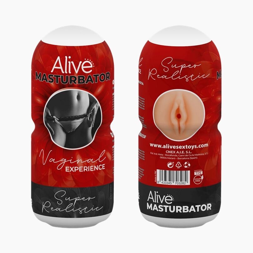 Мастурбатор-вагина Alive Vaginal Experience RED фото