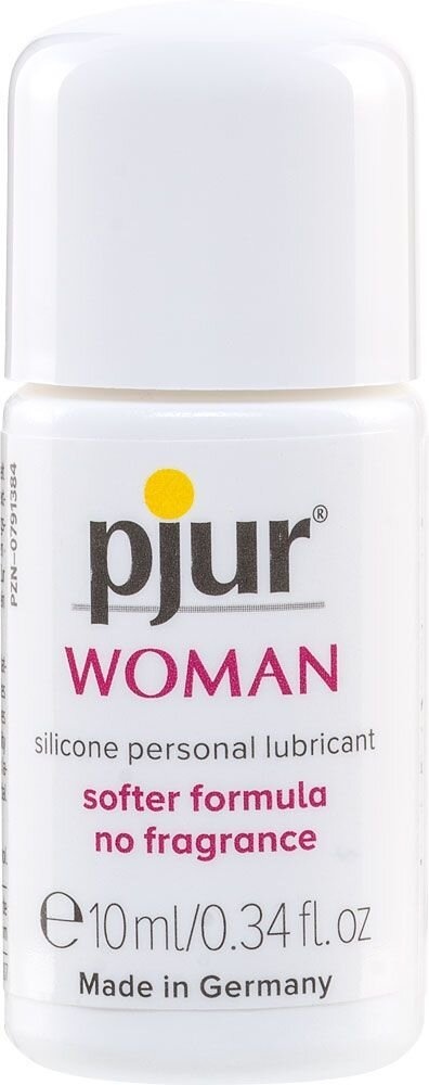 Змазка на силіконовій основі pjur Woman 10 мл, без ароматизаторів та консервантів спеціально для неї фото
