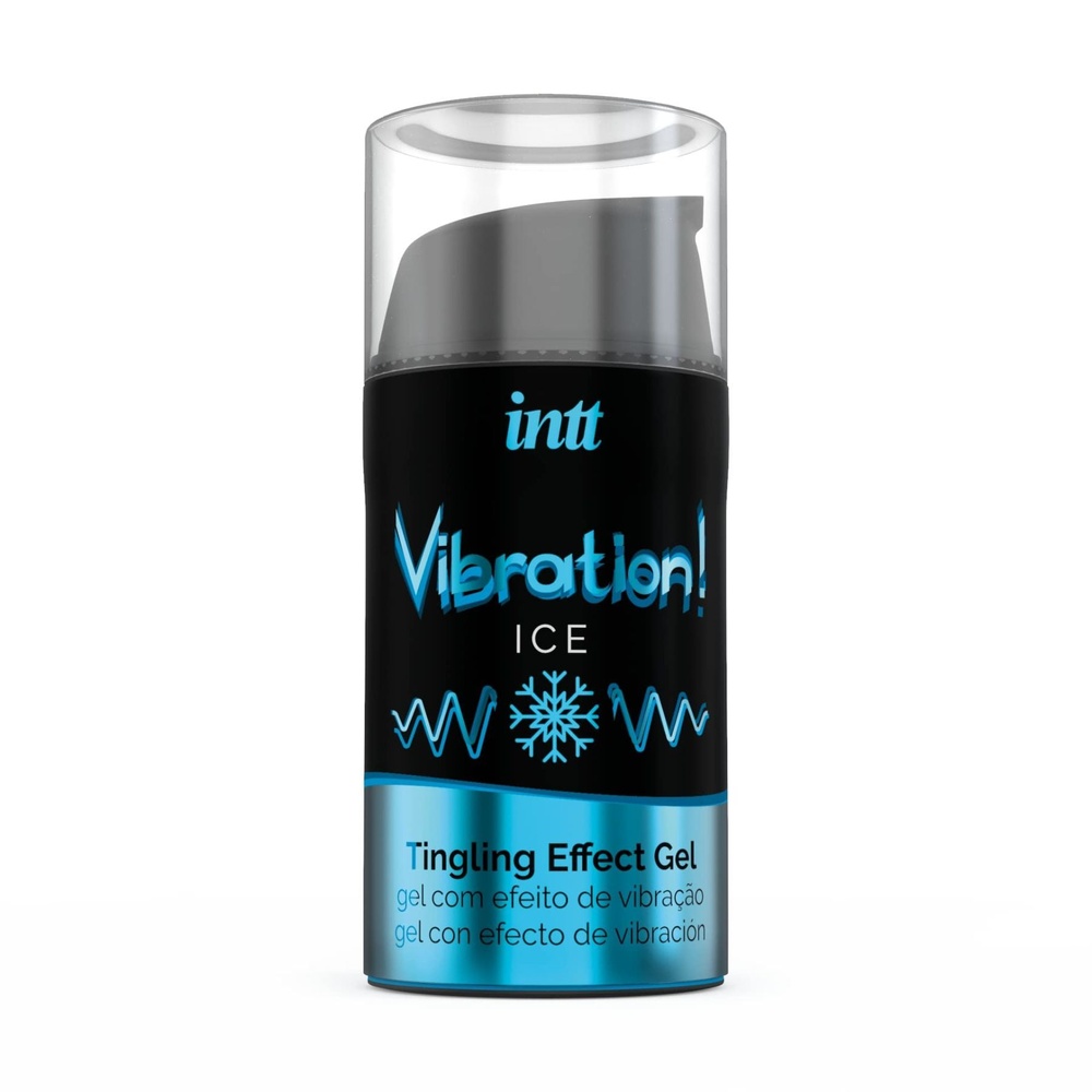 Жидкий вибратор Intt Vibration Ice (15 мл) EXTRA GREEN, очень необычный, действует до 30 минут фото