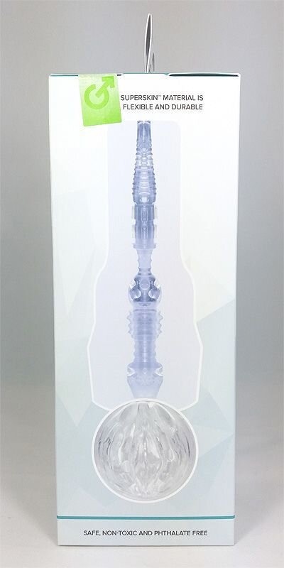 Мастурбатор вагина Fleshlight Ice Lady Crystal, полупрозрачный материал и корпус фото