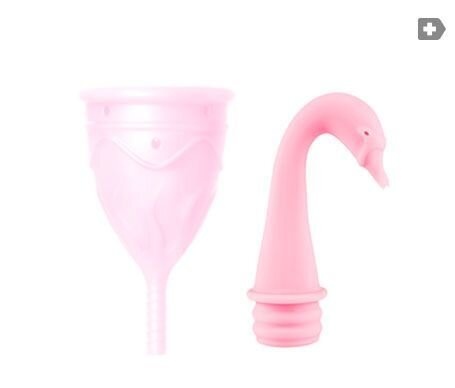Менструальная чаша Femintimate Eve Cup размер L с переносным душем, диаметр 3,8см фото