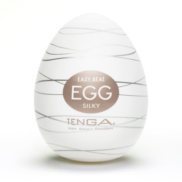 Мастурбатор яйце Tenga Egg Silky (Ніжний Шовк) фото