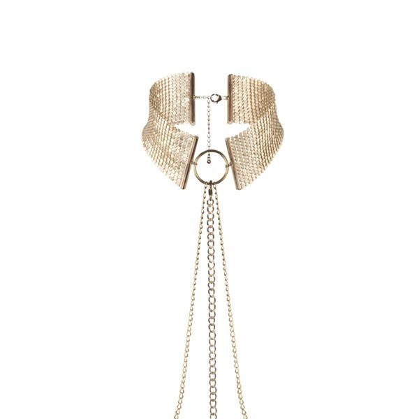 Намисто-комір Bijoux Indiscrets Desir Metallique Collar - Gold фото