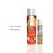Комплект смакових лубрикантів System JO GWP — Peaches & Cream — Peachy Lips 120 мл & H2O Vanilla 30 фото 2