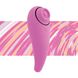 Пульсатор для клітора плюс вібратор FeelzToys - FemmeGasm Tapping & Tickling Vibrator Pink фото 1