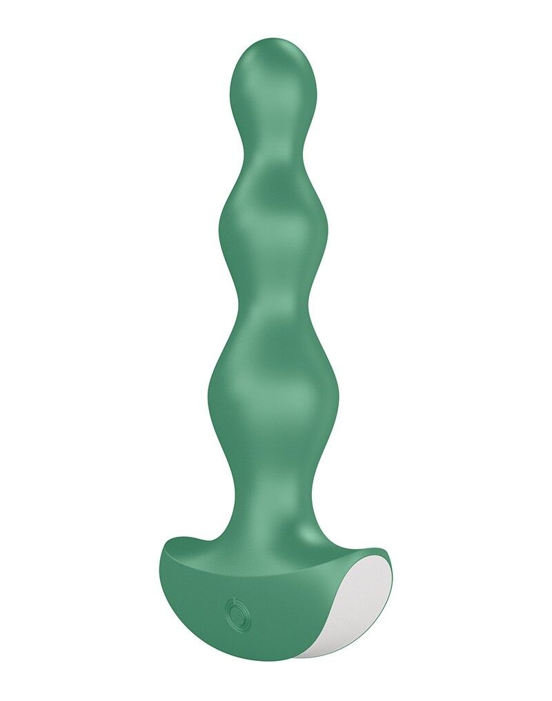 Анальный стимулятор-бусины с двумя моторами Satisfyer Lolli-Plug 2 (green) фото