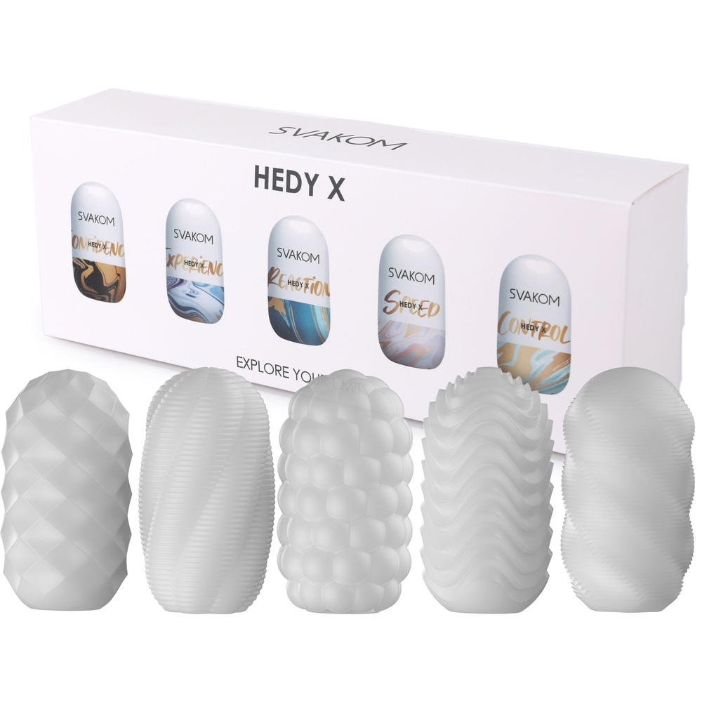 Набір яєць мастурбаторів Svakom Hedy X- Mixed Textures фото