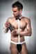Чоловічий еротичний костюм офіціанта Passion 021 BODY S/M: дуже відверте боді фото 1