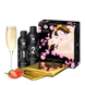 Гель для NURU масажу Shunga Oriental Body-to-Body — Sparkling Strawberry Wine плюс простирадло фото 3