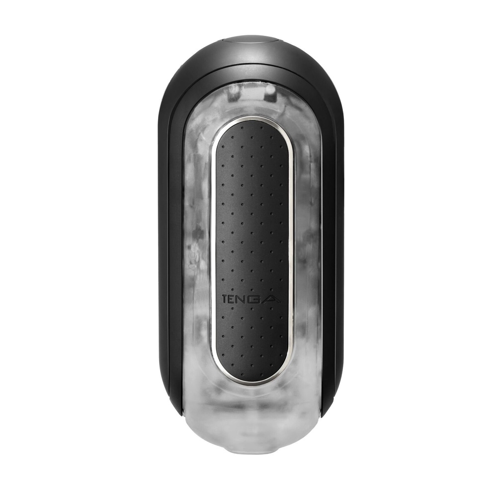 Мастурбатор Tenga Flip Zero Electronic Vibration Black, изменяемая интенсивность, раскладной фото