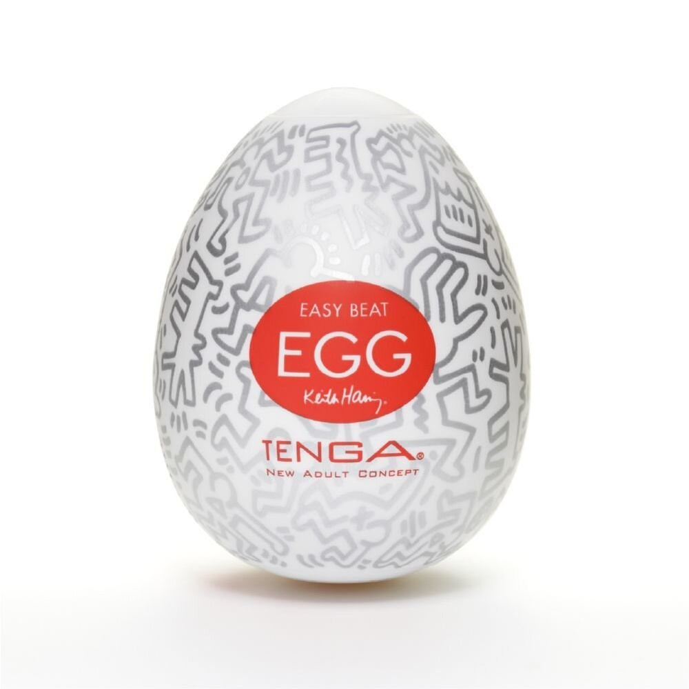 Мастурбатор яйце Tenga Keith Haring EGG Party фото
