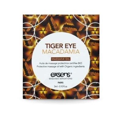 Пробник массажного масла EXSENS Tiger Eye Macadamia 3мл фото