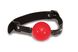 Классический кляп с шариком Sex And Mischief - Solid Red Ball Gag фото 1