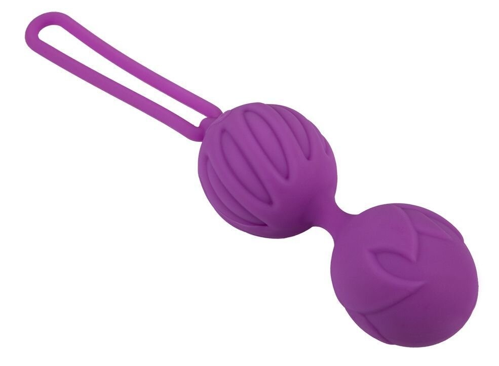 Вагинальные шарики Adrien Lastic Geisha Lastic Balls BIG Violet (L), диаметр 4см, вес 90гр фото