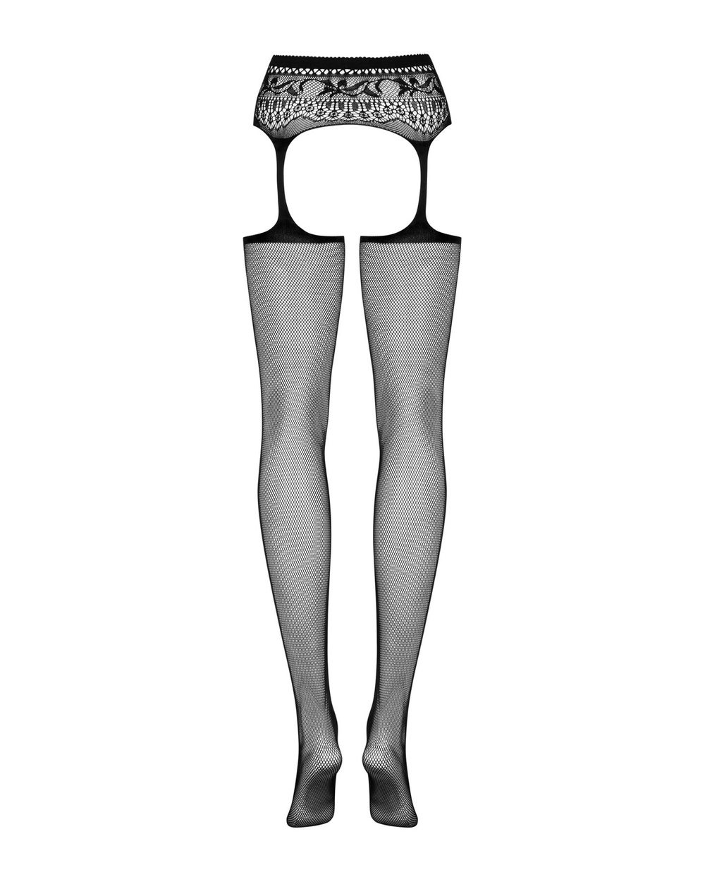 Obsessive Garter stockings S307 black S/M/L фото