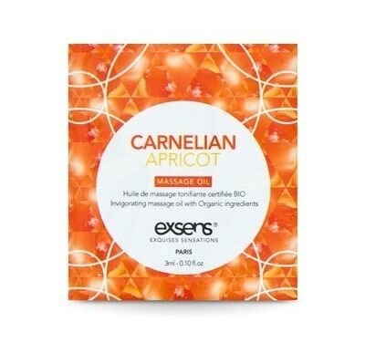 Пробник масажної олії EXSENS Carnelian Apricot 3мл фото