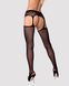 Obsessive Garter stockings S307 black S/M/L фото 2