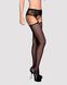 Obsessive Garter stockings S307 black S/M/L фото 1