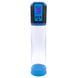 Автоматическая вакуумная помпа Men Powerup Passion Pump Blue, LED-табло, перезаряжаемая, 8 режимов фото 1