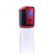 Автоматическая вакуумная помпа Men Powerup Passion Pump Red, LED-табло, перезаряжаемая, 8 режимов фото 4
