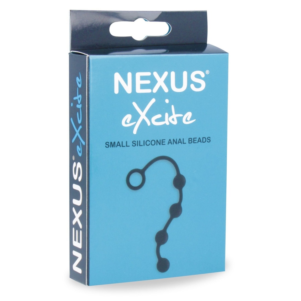 Анальные шарики Nexus Excite Small Anal Beads, силикон, макс. диаметр 2см фото