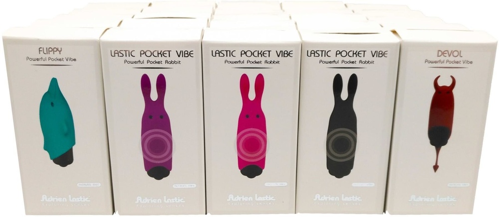 Набор вибраторов Adrien Lastic Pocket Vibe (25 штук) фото
