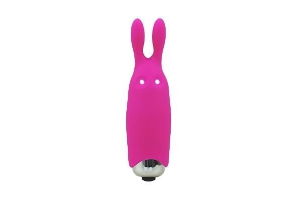 Вібропуля Adrien Lastic Pocket Vibe Rabbit Pink зі стимулюючими вушками фото