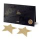 Пэстис - стикини Bijoux Indiscrets - Flash Star Gold, наклейки на соски фото 1