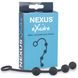 Анальные шарики Nexus Excite Small Anal Beads, силикон, макс. диаметр 2см фото 3