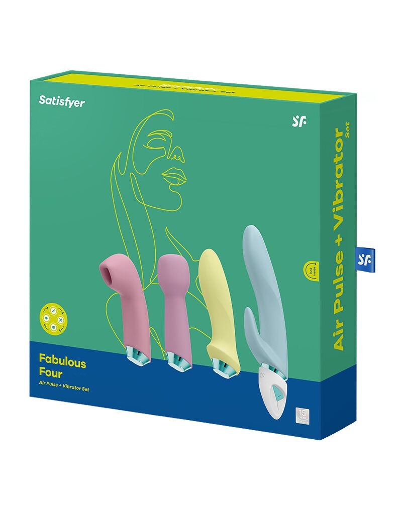 Подарунковий набір секс-іграшок Satisfyer Fabulous Four фото