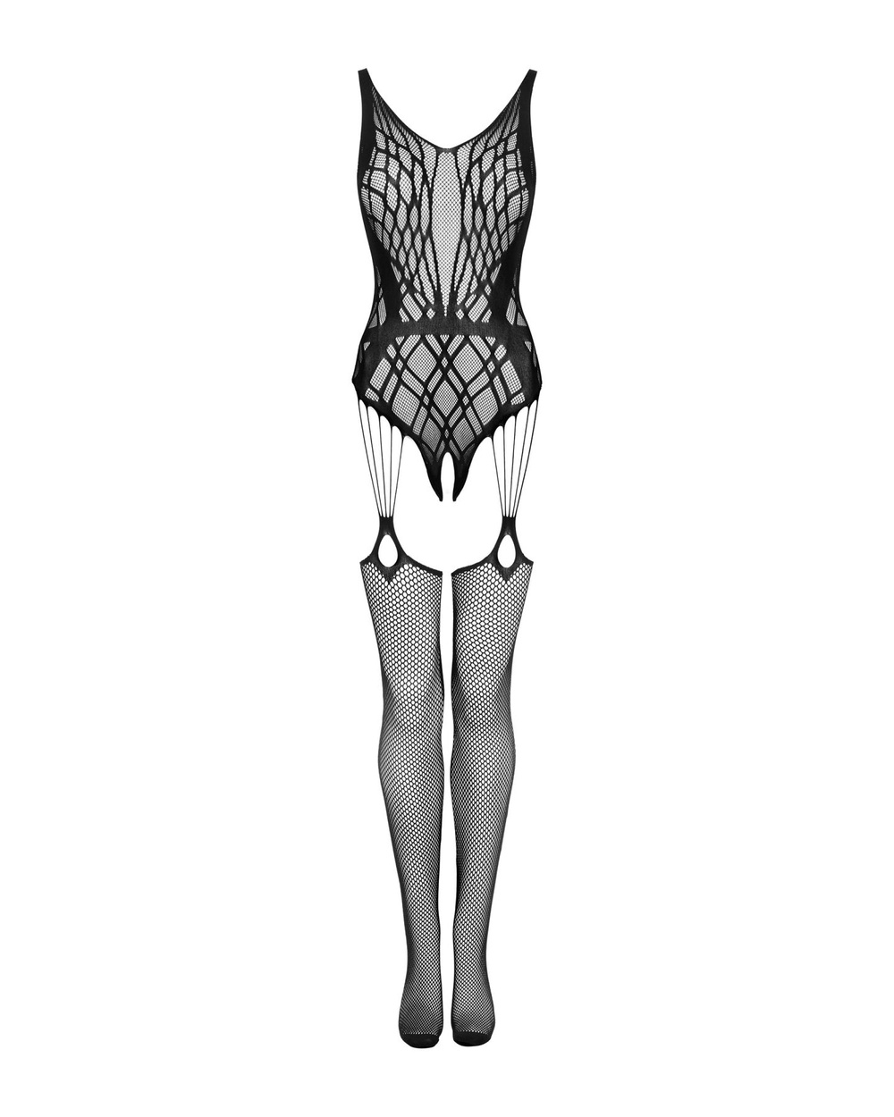 Obsessive Bodystocking G324 black XL/XXL фото