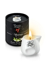Масажна свічка Plaisirs Secrets White Tea (80 мл) фото