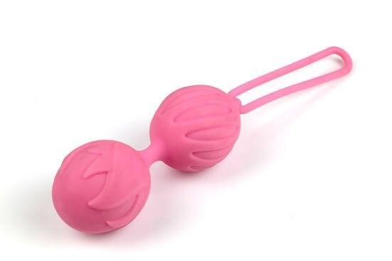 Вагинальные шарики Adrien Lastic Geisha Lastic Balls Mini Pink (S), диаметр 3,4см, вес 85гр фото