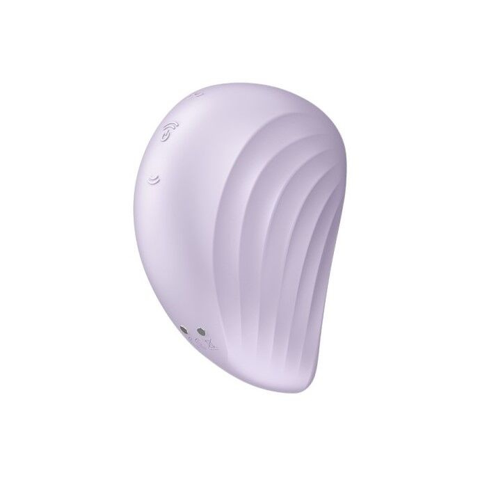 Вакуумный клиторальный стимулятор с вибрацией Satisfyer Pearl Diver Violet фото