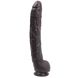 Фалоімітатор Doc Johnson Dick Rambone Cock Black (в ПЕ пакеті!), Діаметр 6 см, довжина 42 см, ПВХ фото 1