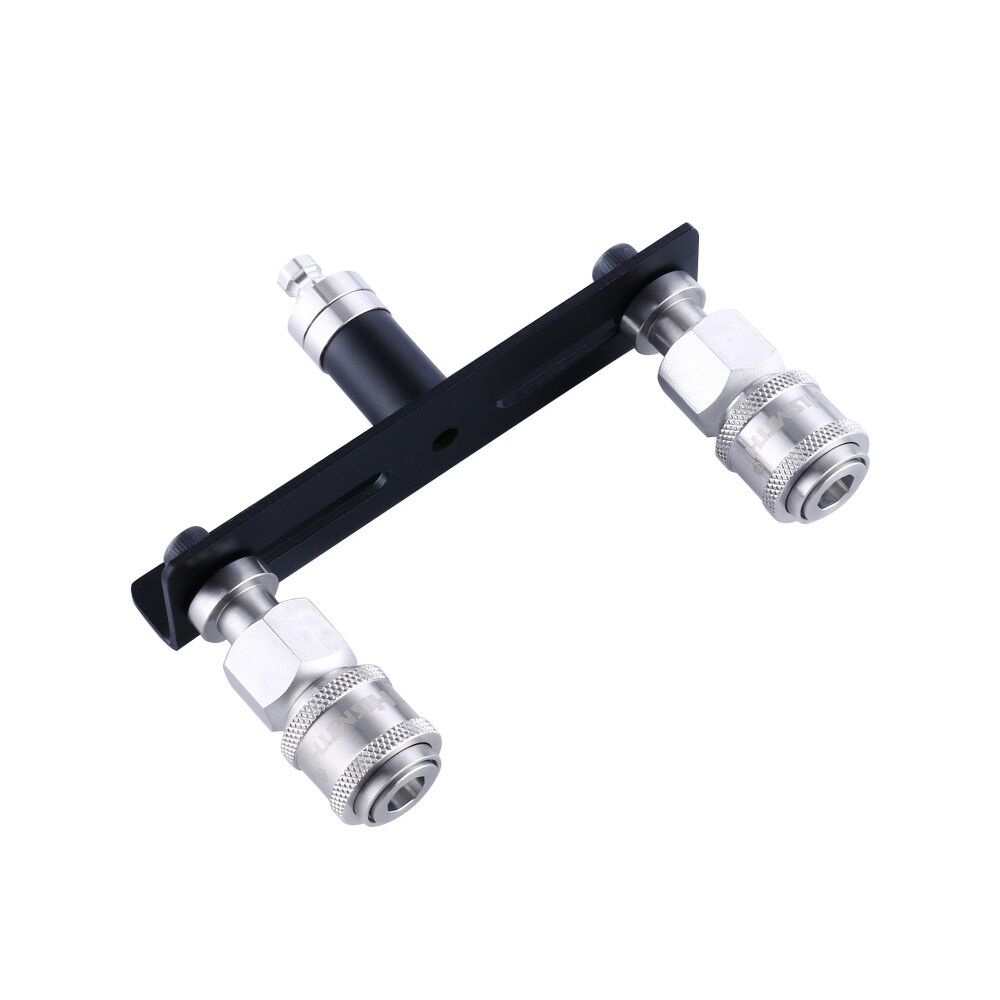 Двойной коннектор для секс-машин Hismith Quick Connector Adapter with Double Head, система KlicLok фото