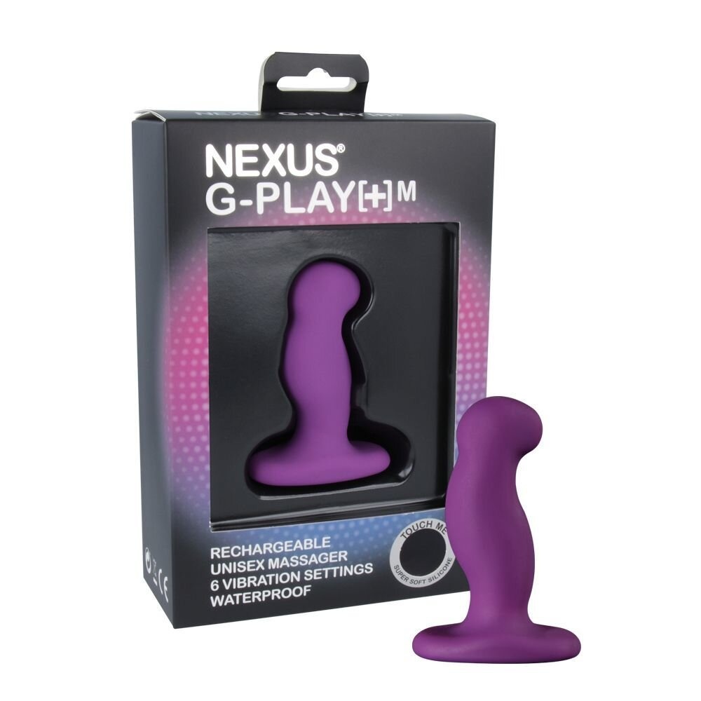 Вибромассажер простаты Nexus G-Play Plus M Purple, макс диаметр 3см, перезаряжаемый фото