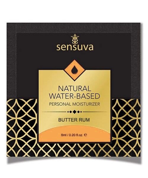 Пробник Sensuva - Natural Water-Based Butter Rum (6 мл) фото