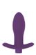 Анальна пробка з вібрацією MAI Attraction Toys №87 Purple перезаряджається, довжина 11см, діаметр 3,5 см фото 1