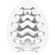 Мастурбатор-яйце Tenga Egg Wavy II Cool з подвійним хвилястим рельєфом та охолоджувальним ефектом фото 2
