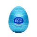 Мастурбатор-яйце Tenga Egg Wavy II Cool з подвійним хвилястим рельєфом та охолоджувальним ефектом фото 1