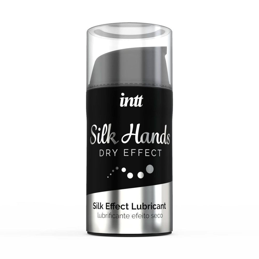 Ульта-густая силиконовая смазк Intt Silk Hands (15 мл) с матовым эффектом, шелковистый эффект фото